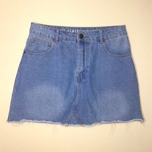 Denim skirt